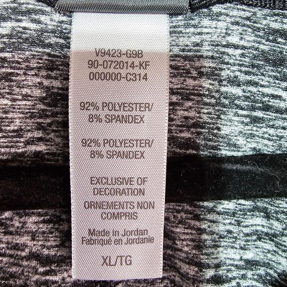 C9 Champion Womens XL Gray Full Zip Hoodie Stretch Athletic Running Jacket - Picture 9 of 12